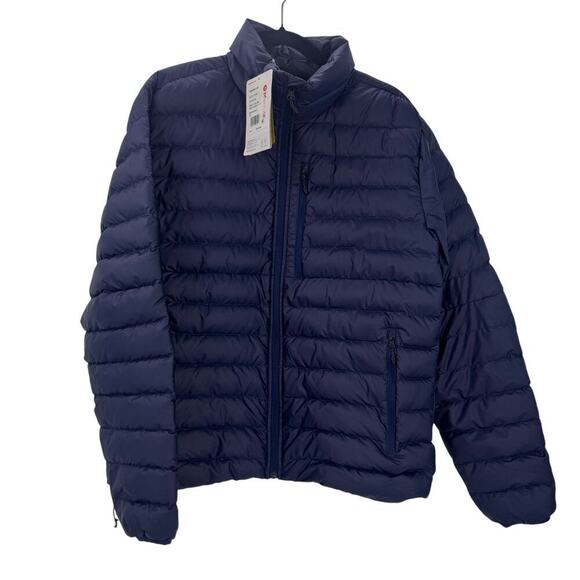 Marmot Men's Highlander Full Zip Down Jacket Arctic Navy Size Medium NWT - Picture 2 of 13